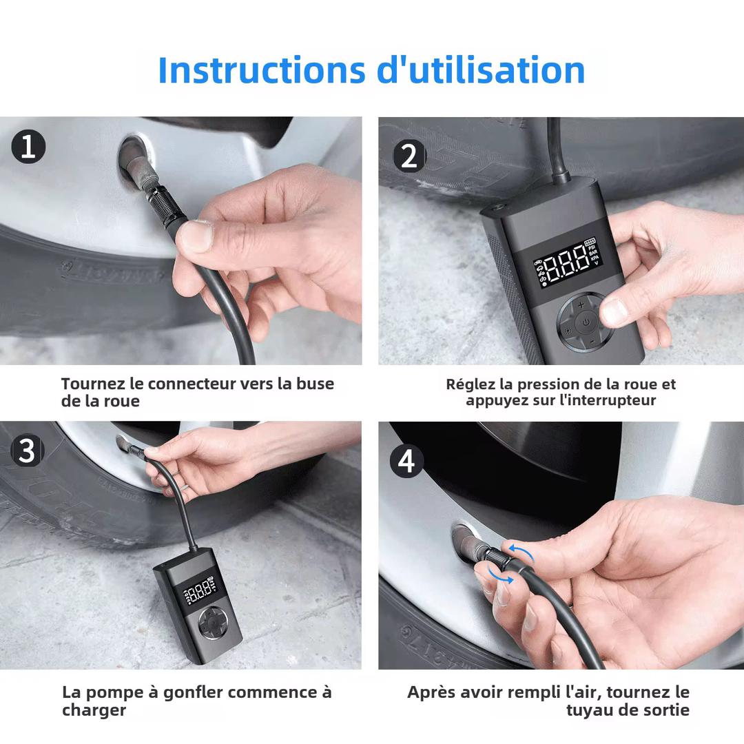 mini pompe à air électrique portable multifonction