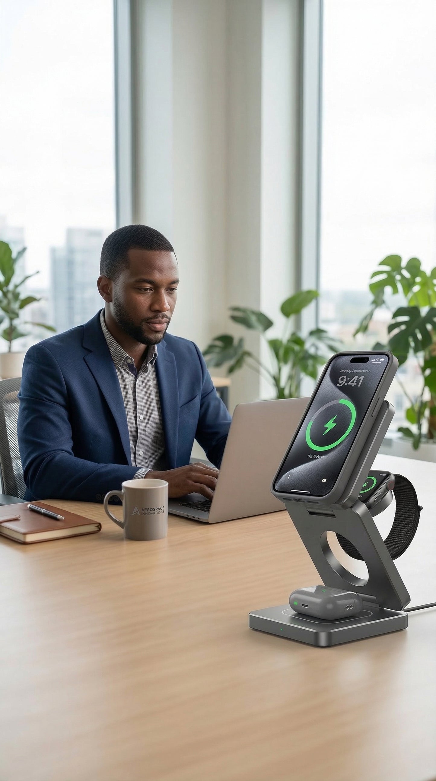 chargeur Magnétique 3 in 1