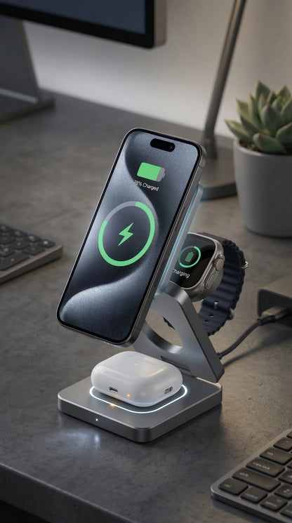 chargeur Magnétique 3 in 1