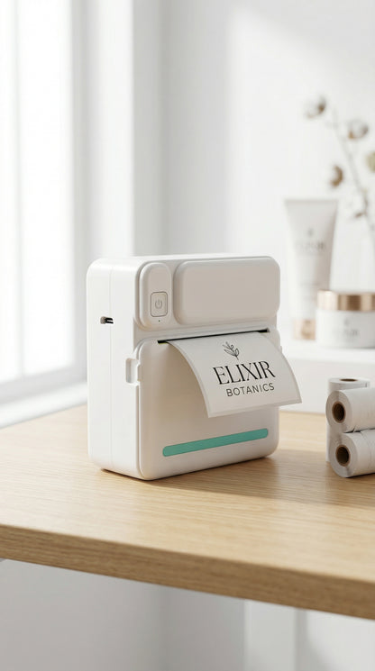 ™Mini imprimante d’étiquettes sans encre