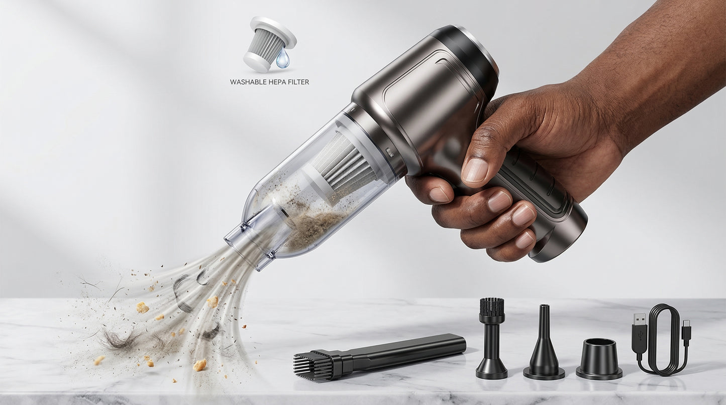 ™Aspirateur portable Rechargeable