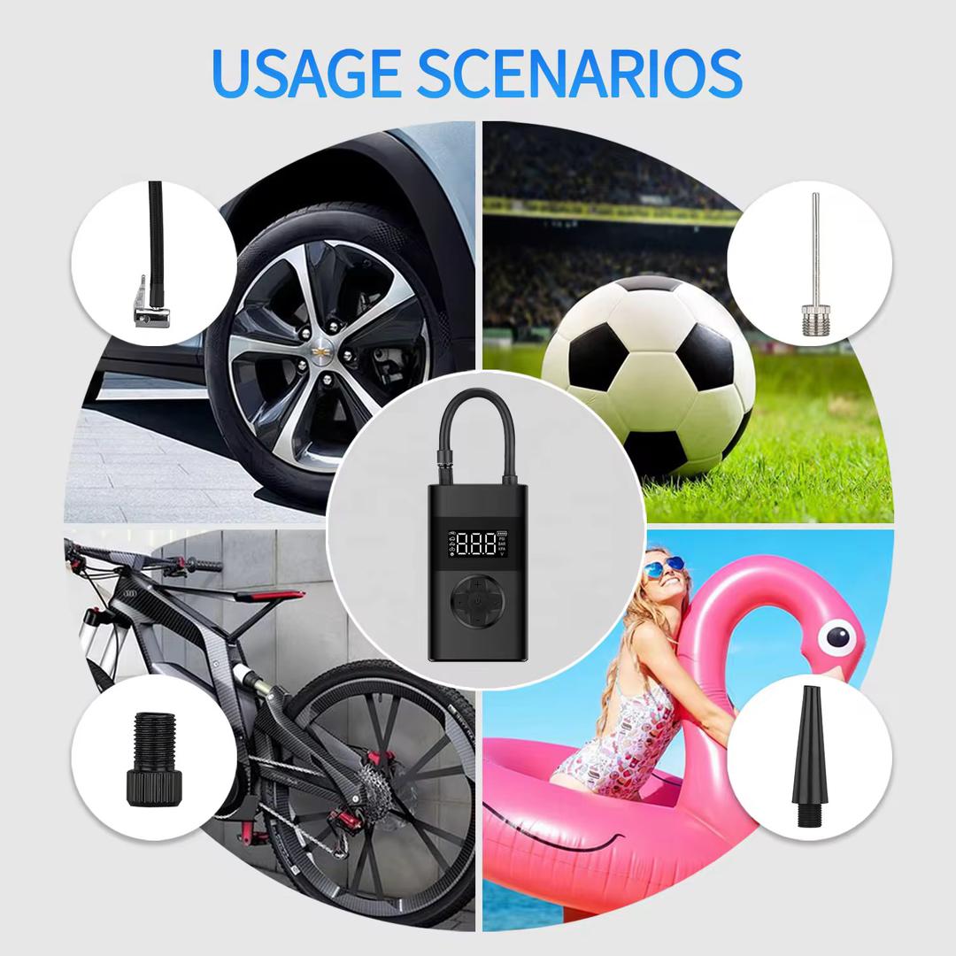 mini pompe à air électrique portable multifonction