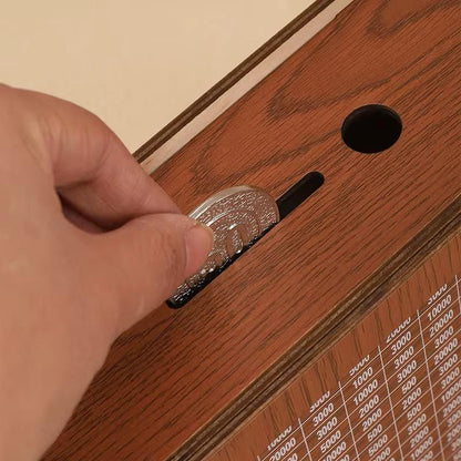 Tirelire en bois économiseur d’argent