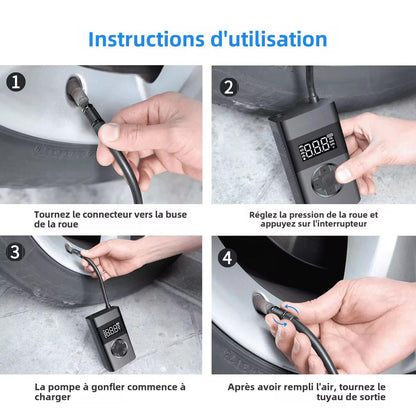 mini pompe à air électrique portable multifonction